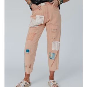 Three Bird Nest Offshore Patchwork Pants